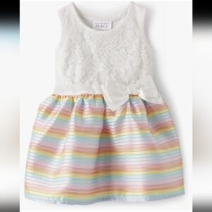 The Children's Place Rainbow Stripe Dress